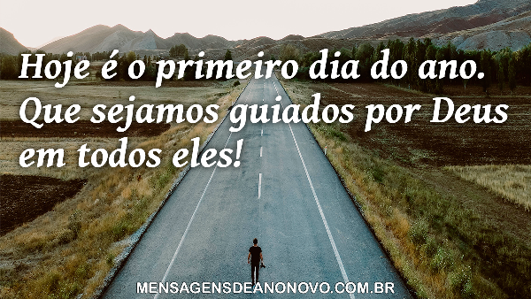 mensagens de primeiro dia do ano face