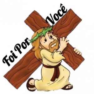 Imagem de Jesus carregando a cruz