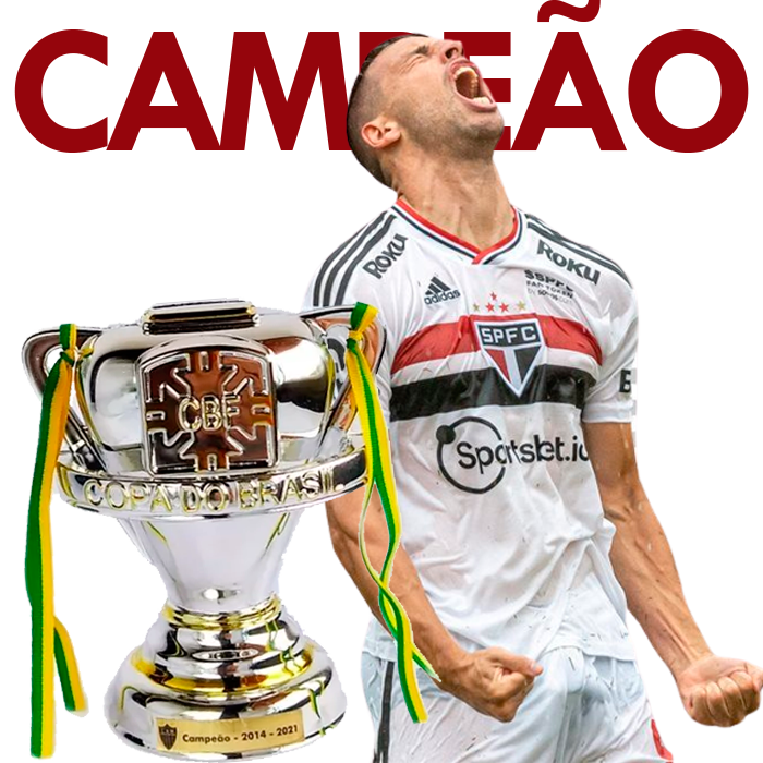 Figurinhas do São Paulo campeão da Copa do Brasil 2023