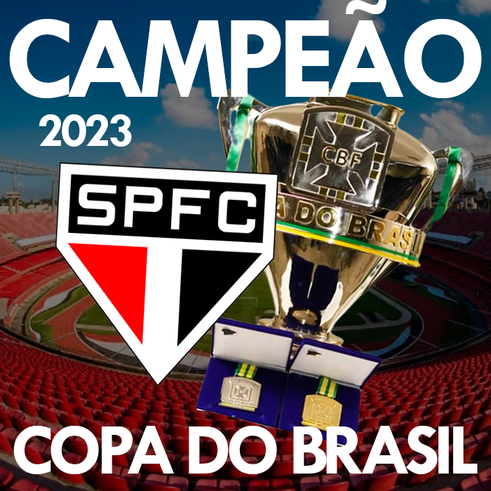 Figurinhas do São Paulo campeão da Copa do Brasil 2023