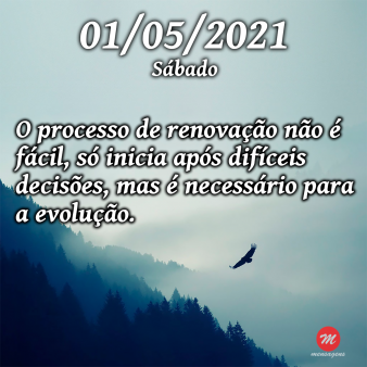 Mensagem de 01 de Maio