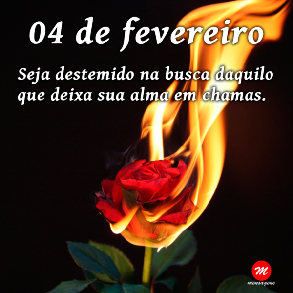 Mensagem de 04 de fevereiro
