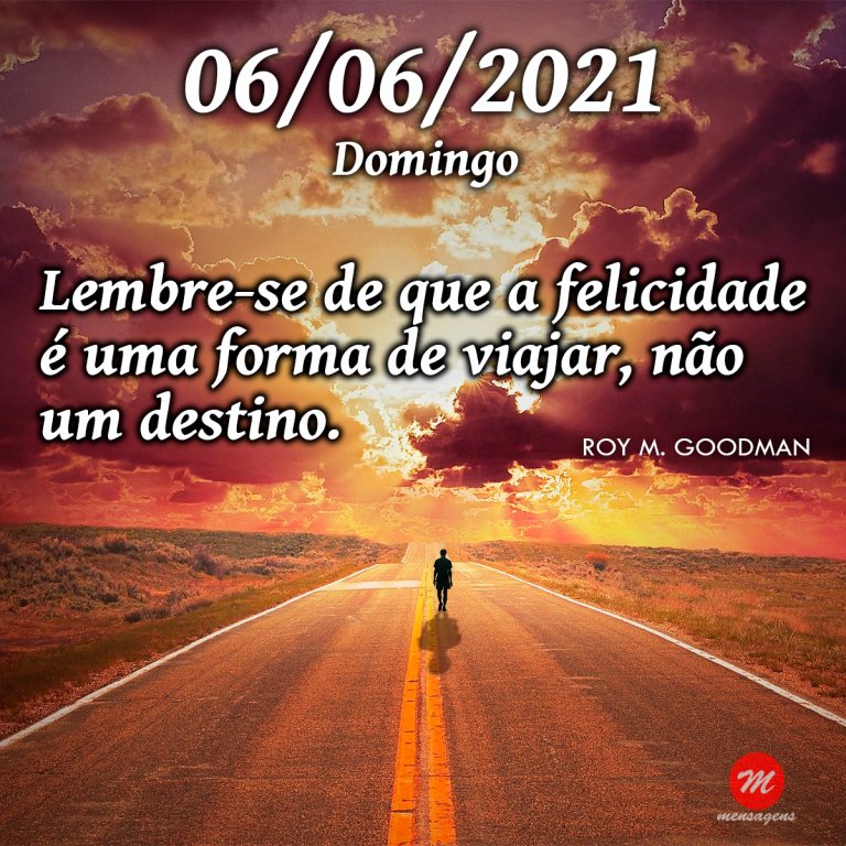 Mensagem de 06 de Junho