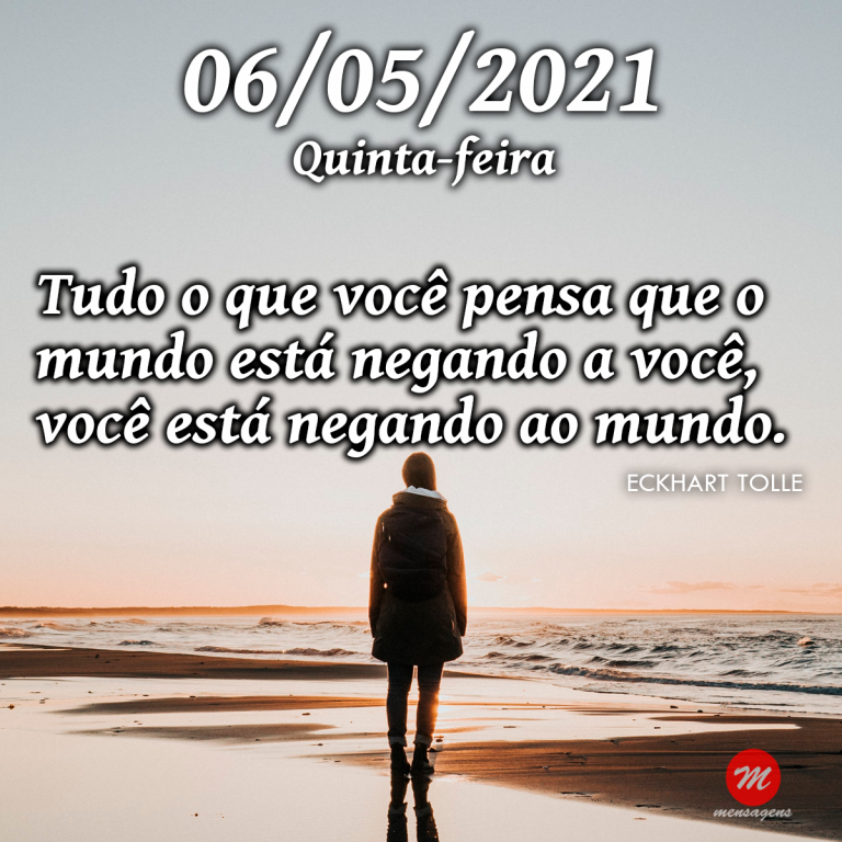 Mensagem de 06 de Maio