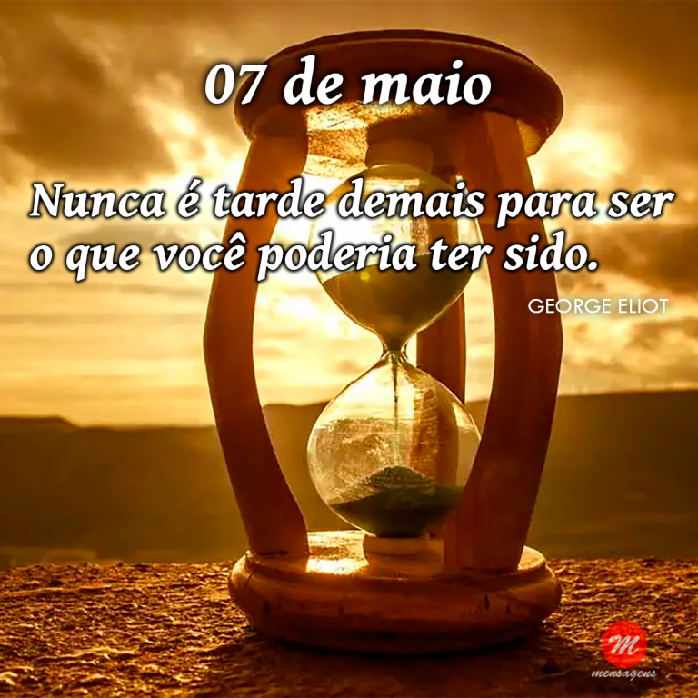 Mensagem de 07 de Maio