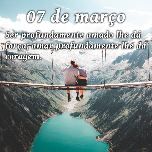 Mensagem de 07 de março