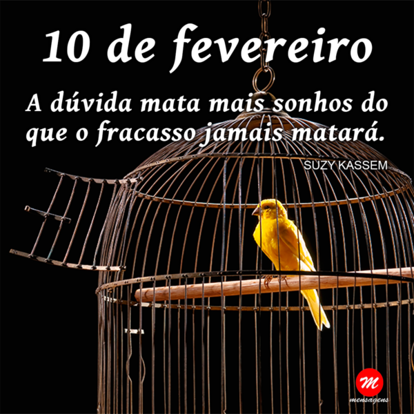 Mensagem de 10 de fevereiro