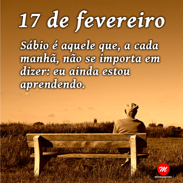 Mensagem de 17 de fevereiro
