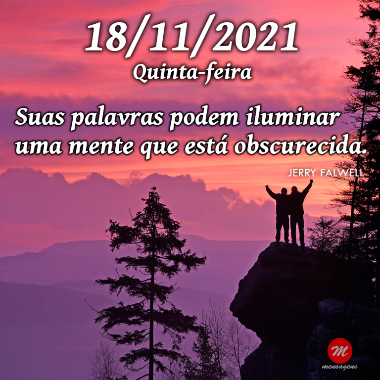 Mensagem de 18 de novembro