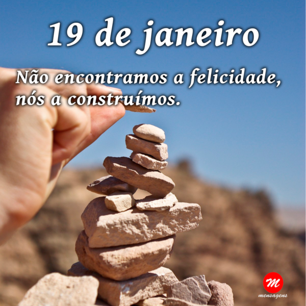 Mensagem de 19 de janeiro