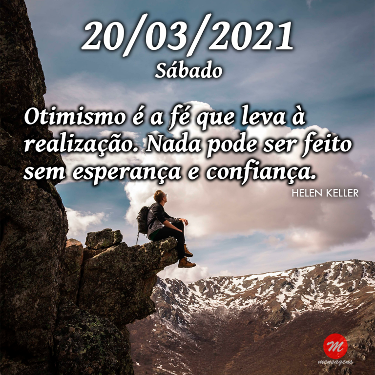 Mensagem de 20 de Março