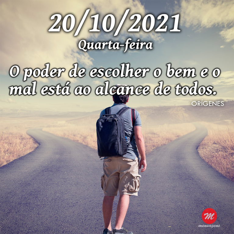 Mensagem de 20 de Outubro