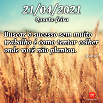 Mensagem de 21 de Abril
