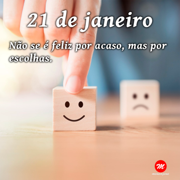 Mensagem de 21 de janeiro