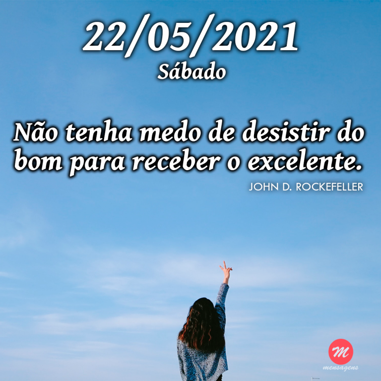 Mensagem de 22 de Maio