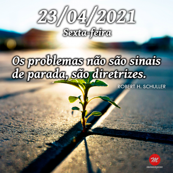 Mensagem de 23 de Abri