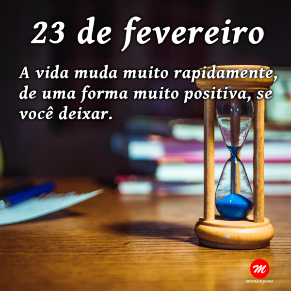 Mensagem de 23 de Fevereiro