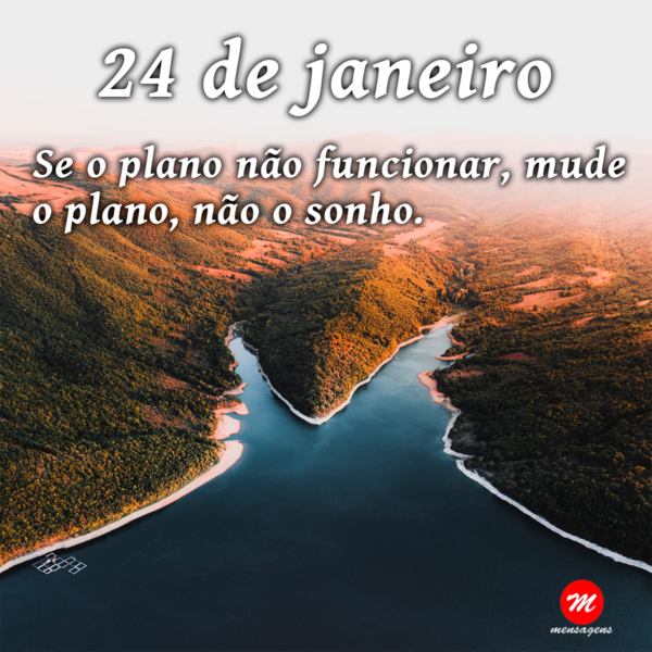Mensagem de 24 de janeiro
