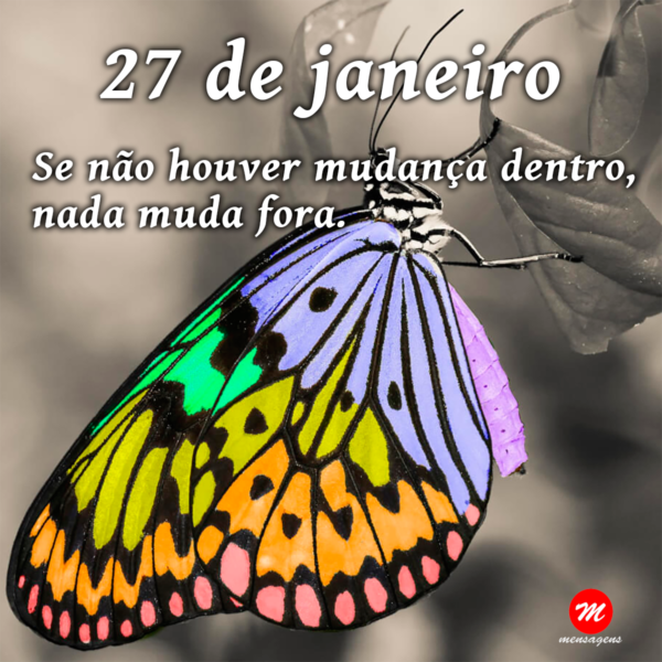 Mensagem de 27 de janeiro