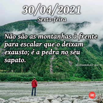 Mensagem de 30 de Abril